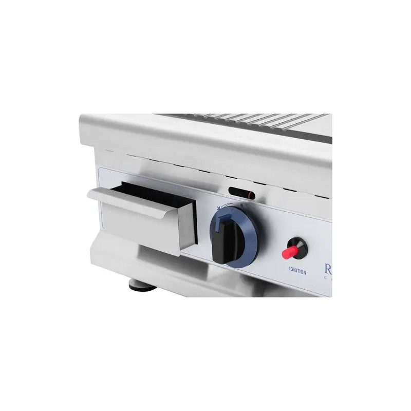 Royal Catering RC-GGHR600 kaasugrilli 60 x 40 cm maakaasu 2 x 3100 W