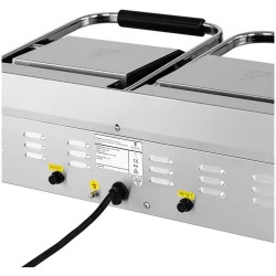 Royal Catering kaksoiskontaktigrilli 3600 W, uritettu ja sileä pinta