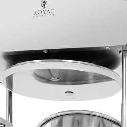 Royal Catering sähköinen makkaran täyttökone 20 l, 300 W, 4 täyttöputkea