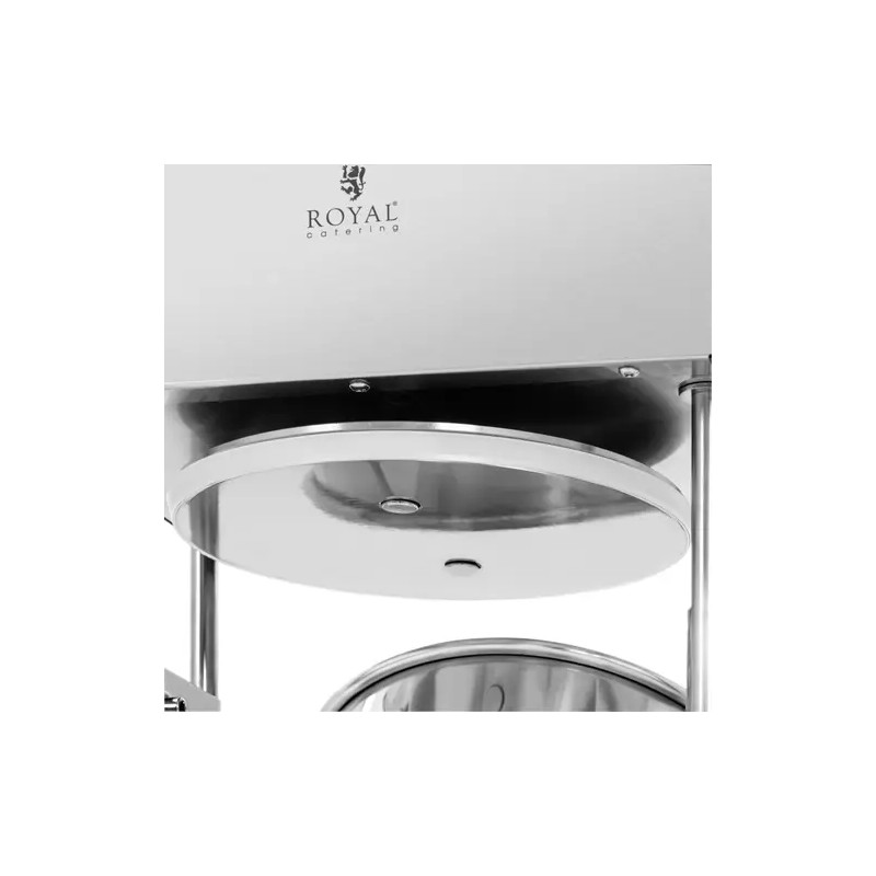 Royal Catering sähköinen makkaran täyttökone 20 l, 300 W, 4 täyttöputkea