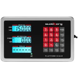 Steinberg Systems tasapaino 150 kg 0,01 kg 40 x 50 cm langaton LCD