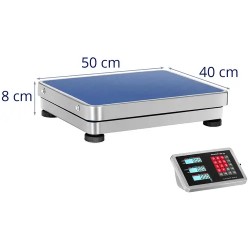Steinberg Systems tasapaino 150 kg 0,01 kg 40 x 50 cm langaton LCD