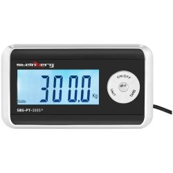 Digitaalinen pakettivaaka 300 kg / 100 g ulkoisella LCD-näytöllä