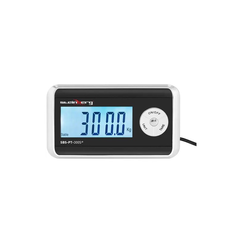 Digitaalinen pakettivaaka 300 kg / 100 g ulkoisella LCD-näytöllä