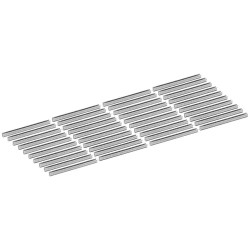 Royal Catering makkaranleikkurin klipsit 4000 kpl 11 x 11 5 x 2 mm alumiini