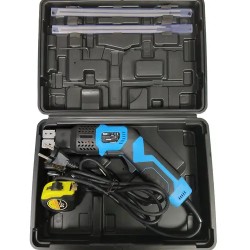 Styrox-leikkaussarja 200 W ja 250 W, leikkauspituus 1350 mm, syvyys 350 mm, sisältää käsileikkurin