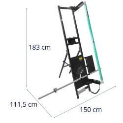 Styrox-leikkaussarja 200 W ja 250 W, leikkauspituus 1350 mm, syvyys 350 mm, sisältää käsileikkurin