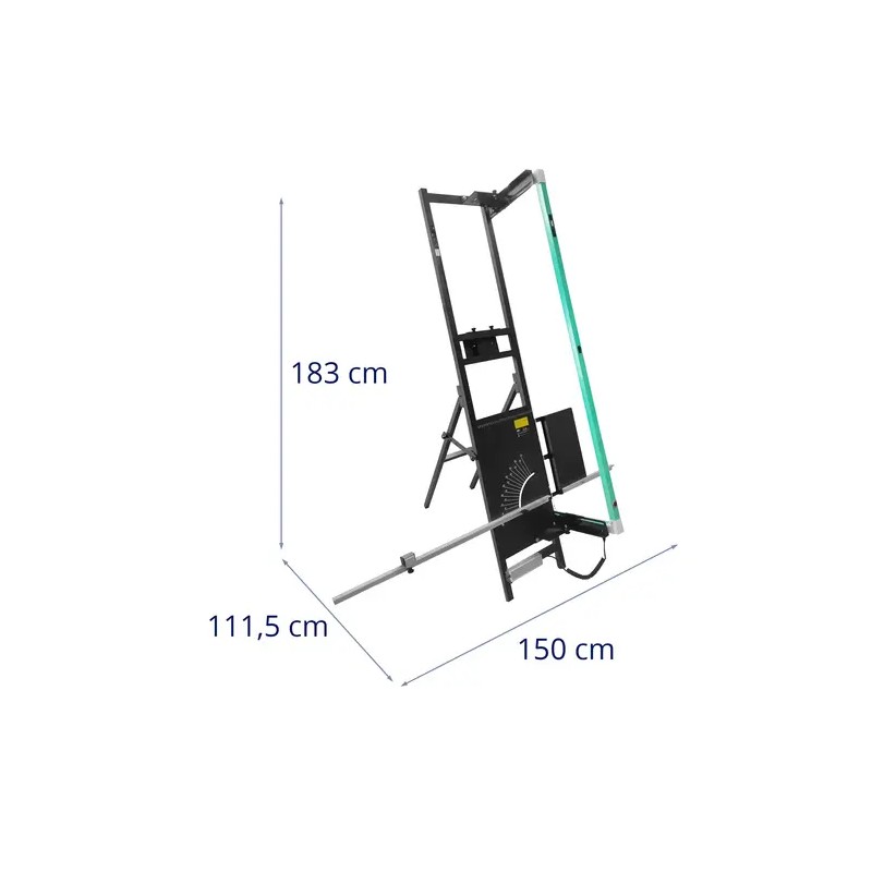 Styrox-leikkaussarja 200 W ja 250 W, leikkauspituus 1350 mm, syvyys 350 mm, sisältää käsileikkurin