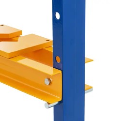 MSW hydraulinen työpajaprässi 12 t, iskupituus 130 mm