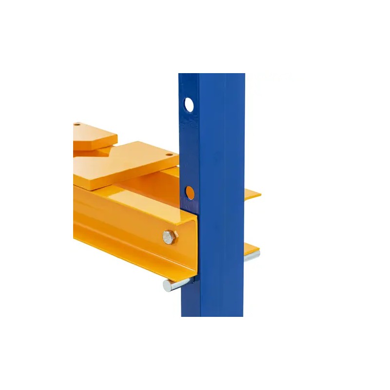 MSW hydraulinen työpajaprässi 12 t, iskupituus 130 mm