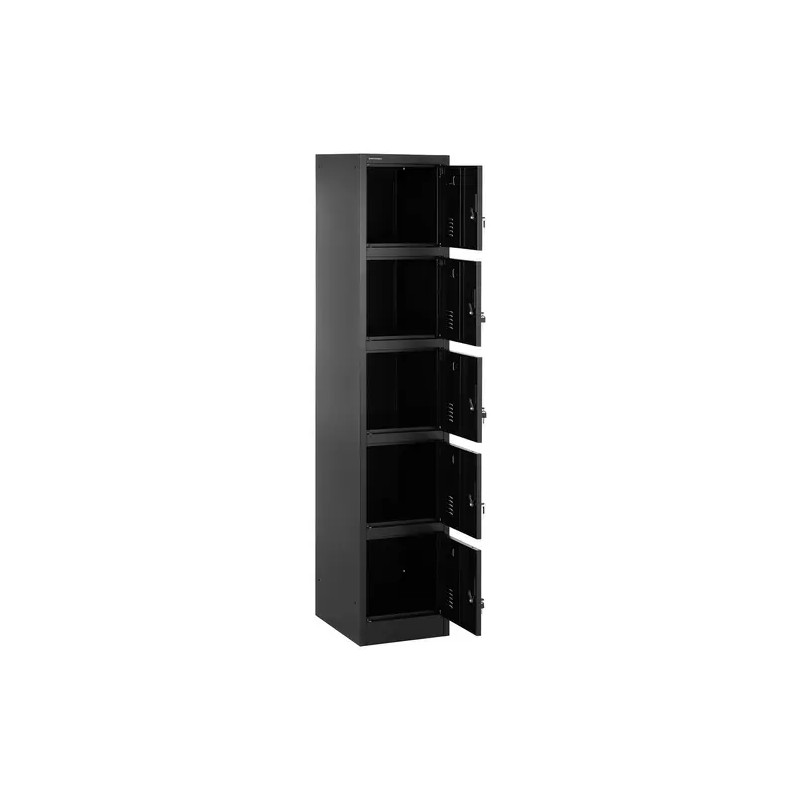 Fromm & Starck lokerikaappi 5 lokeroa lukittava 100 kg kantavuus