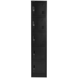 Fromm & Starck lokerikaappi 5 lokeroa lukittava 100 kg kantavuus