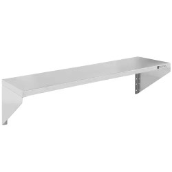 Royal Catering RCTR-90 seinähylly, ruostumaton teräs, 90 x 30 cm