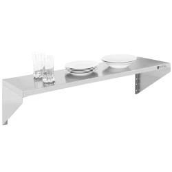 Royal Catering RCTR-90 seinähylly, ruostumaton teräs, 90 x 30 cm