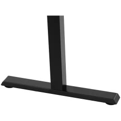 Fromm & Starck STAR_DESK_24 korkeussäädettävä pöytärunko, manuaalinen, 70 kg, musta