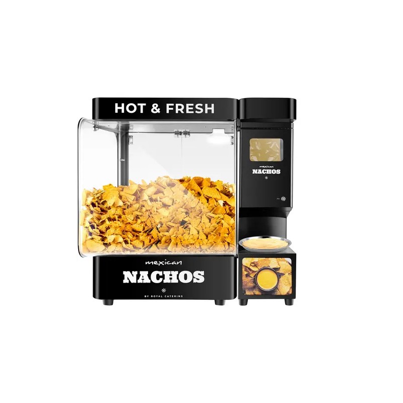 Royal Catering Profi-nacholämmitin 99 l, 50-60 °C, musta