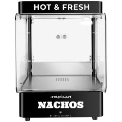 Royal Catering Profi-nacholämmitin 99 l, 50-60 °C, musta