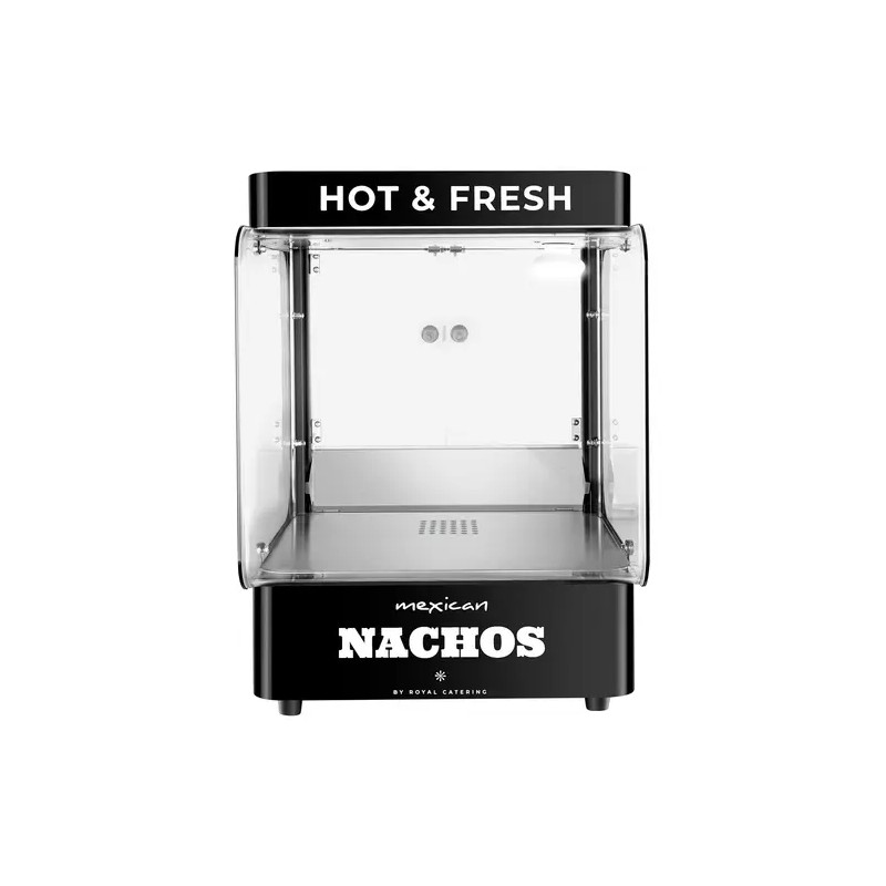 Royal Catering Profi-nacholämmitin 99 l, 50-60 °C, musta