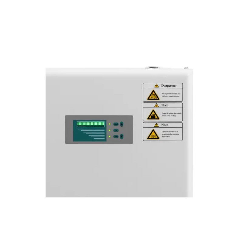 Laminar Flow -puhdistuskaappi, ilmavirta 0,2–0,6 m/s, UV-lamppu 8 W