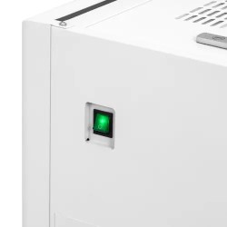 Laminar Flow -puhdistuskaappi, ilmavirta 0,2–0,6 m/s, UV-lamppu 8 W