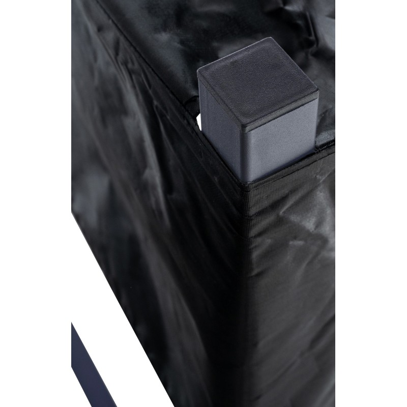 Teräksinen takkapuuteline suojapeitteellä - kestävä ja tilaa säästävä