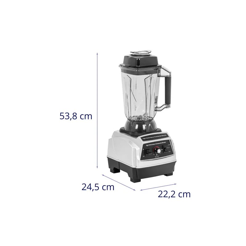 Royal Catering tehosekoitin 1500 W 2 l pulssitoiminnolla