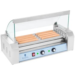 Royal Catering RCHG 5E Hot Dog grilli 5 rullaa ruostumaton teräs 8 80 kg