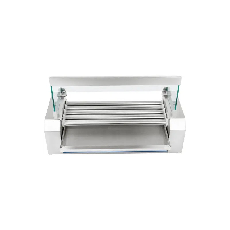 Royal Catering RCHG-5E Hot Dog -grilli, 5 rullaa, ruostumaton teräs 8,80 kg