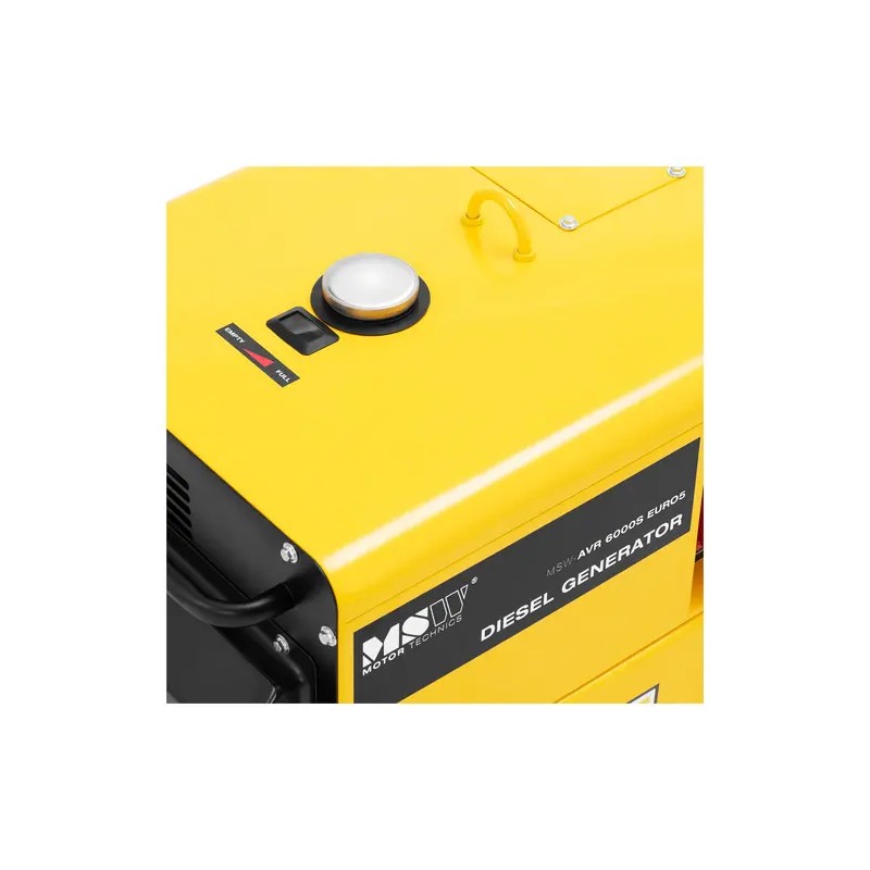 Diesel-hätävirranlähde 5100/6000 W 16 l 230/400 V AVR