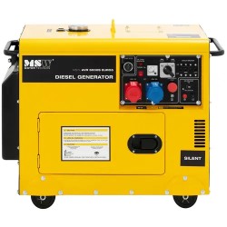 Diesel-hätävirranlähde 5100/6000 W 16 l 230/400 V AVR