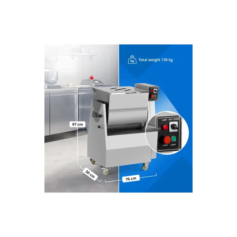 Lihasekoitin 1500 W 50 kg