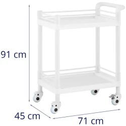 Steinberg Systems laboratorivaunu 2 hyllyä 54 x 38 x 5 cm 20 kg