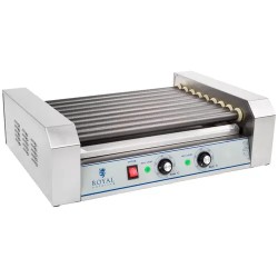 Royal Catering RCHG-9T Hot Dog -grilli 9 rullaa Teflon 14,10 kg