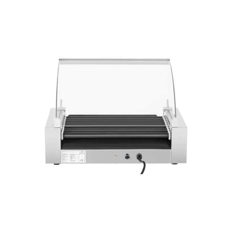 Royal Catering RCHG-9T Hot Dog -grilli 9 rullaa Teflon 14,10 kg