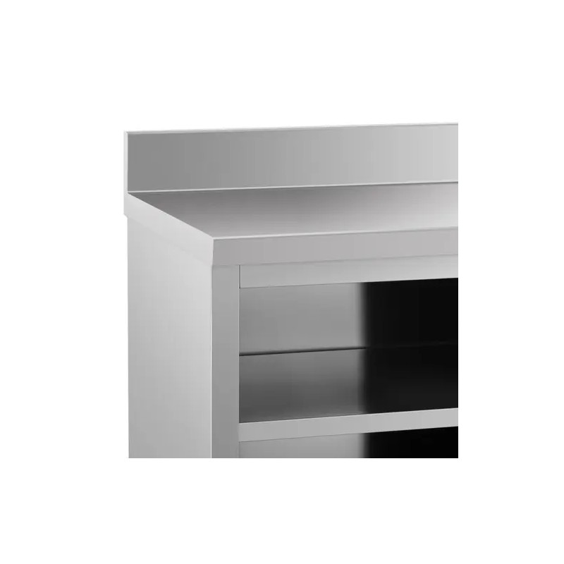 Royal Catering ECO ruostumattomasta teräksestä valmistettu työpöytäkaappi 200 x 60 cm