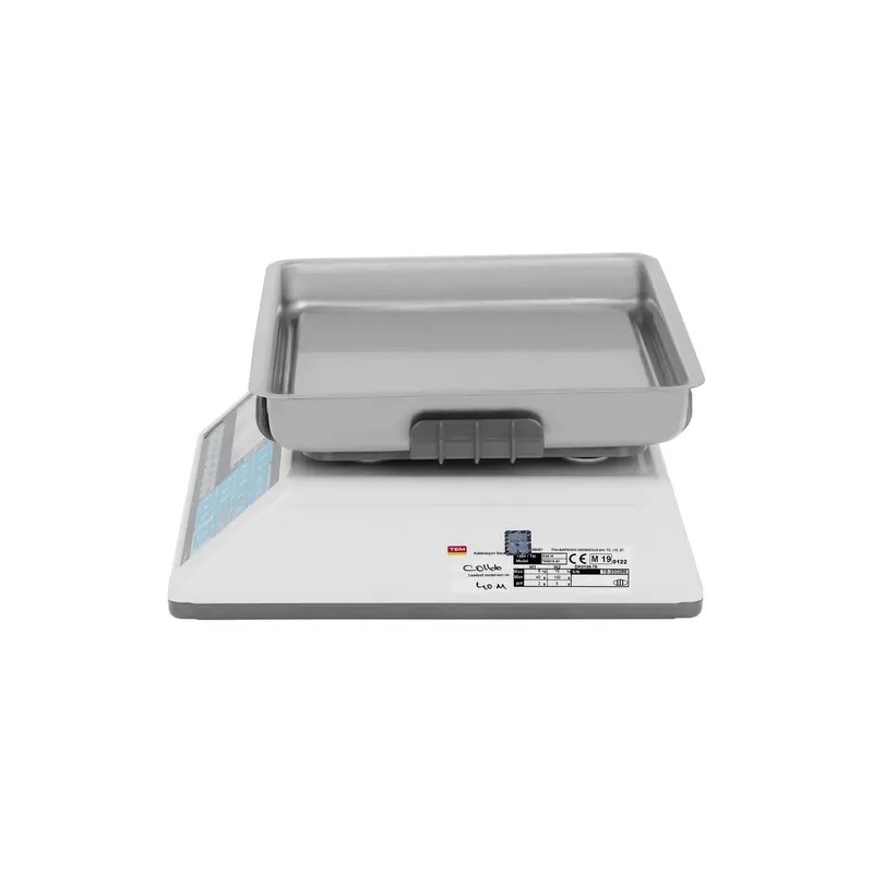 TEM015C-PZR-B1 hintalaskuvaaka 15 kg / 5 g Dual-LCD