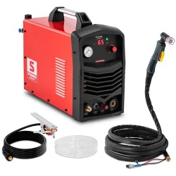 Plasmaleikkuri 65 A 400 V IGBT HF sytytys leikkaus enintään 25 mm