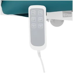 Sähköinen hierontapöytä 3 moottoria 300 W 185 x 67 cm valkoinen/turkoosi