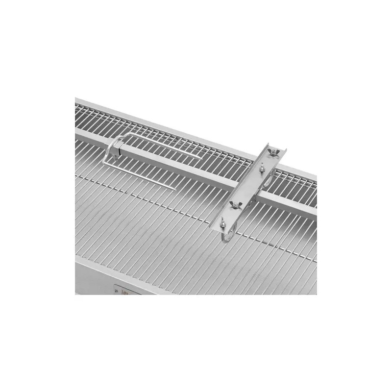 Rotisserie-grilli moottorilla, 40 kg kapasiteetti, vartaat 127 cm, ruostumaton teräs