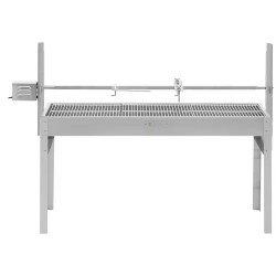 Rotisserie-grilli moottorilla, 40 kg kapasiteetti, vartaat 127 cm, ruostumaton teräs