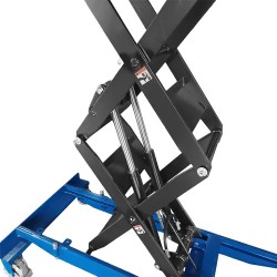 Saksnostin sähköautojen EVA-akuille 1000 kg 1500 x 800 mm