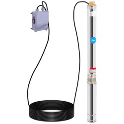 Hillvert syväkaivopumppu 1100 W 4800 l h 85 mm 54 m nousukorkeus