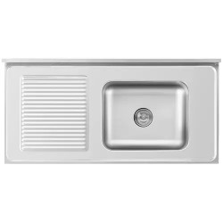 Royal Catering RC-IKS07 tiskiallaskaappi ruostumaton teräs 120 x 60 cm