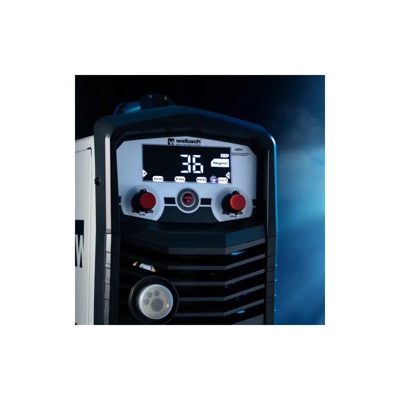 Welbach TRON TX200 Kombihitsauslaite 4-in-1 MIG/MAG WIG MMA Plasmaleikkuri 200 A / 50 A