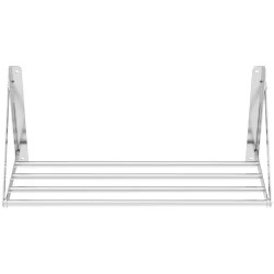 Royal Catering RC-TFWH80X30 taitettava seinähylly ruostumaton teräs 80 x 30 cm