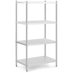 Royal Catering RCER 10060 ruostumaton teräshylly 100 x 60 x 180 cm 200 kg