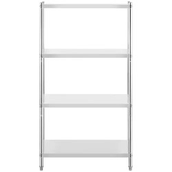 Royal Catering RCER-10060 ruostumaton teräshylly 100 x 60 x 180 cm, 200 kg