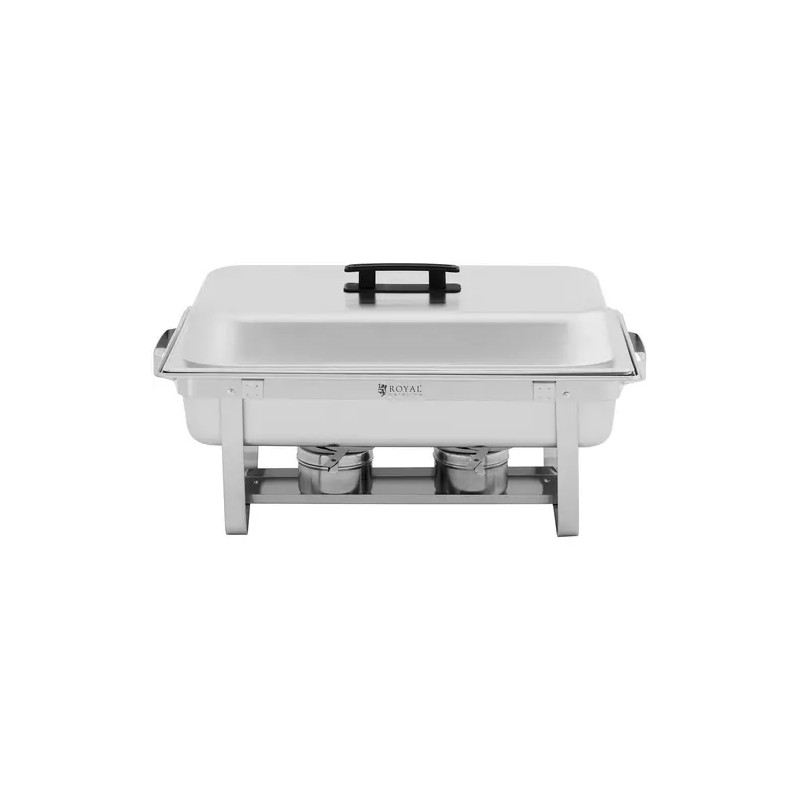 Royal Catering ruokalämmitinsetti 2 kpl, 2 x 8 l, GN-astioilla