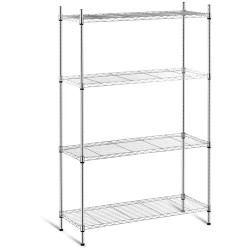 Metallihylly RCMR 1370P19 35 x 90 x 137 cm kromi