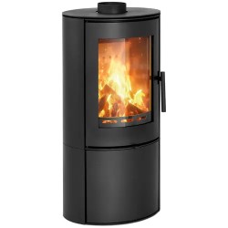 Puulämmitteinen kamiina 7 2 kW musta BImSchV Stufe 2 48 115 m